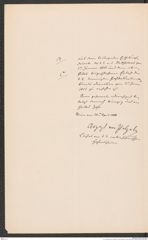 k.k. naturhistorisches Hofmuseum, Intendanzakten 1885-1896 (Hauer), Aktenzahl Z.262/1888, Seite 2